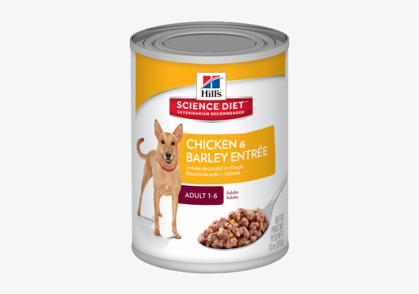 Sd Adult Chicken And Barley Entree Dog Food Canned - Science Diet Canned Dog Food, transparent png download