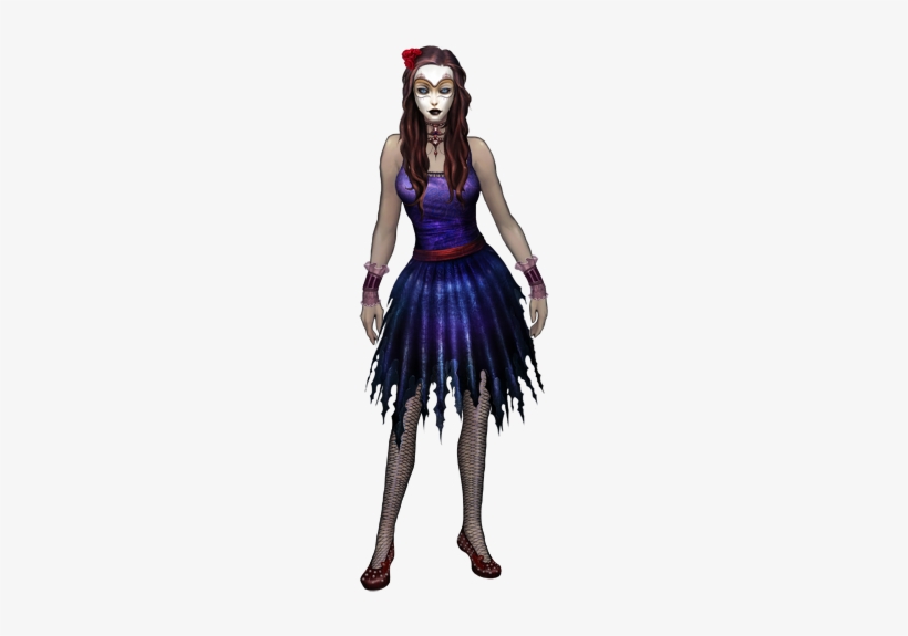 Female Goth Ballet Costume - Halloween Costume, transparent png download