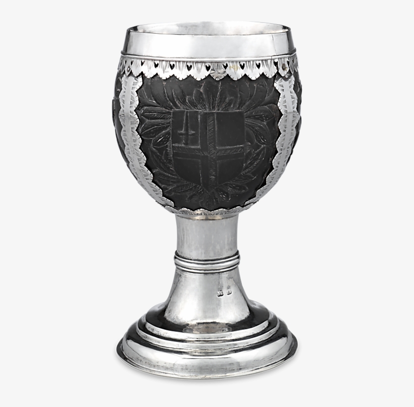 Georgian Silver Coconut Goblet - Not Applicable Georgian Silver Coconut Goblet, transparent png download