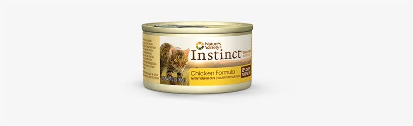 Inorig Can Cat Chicken 3oz - Nature's Variety Instinct Grain-free Salmon Cat Food, transparent png download