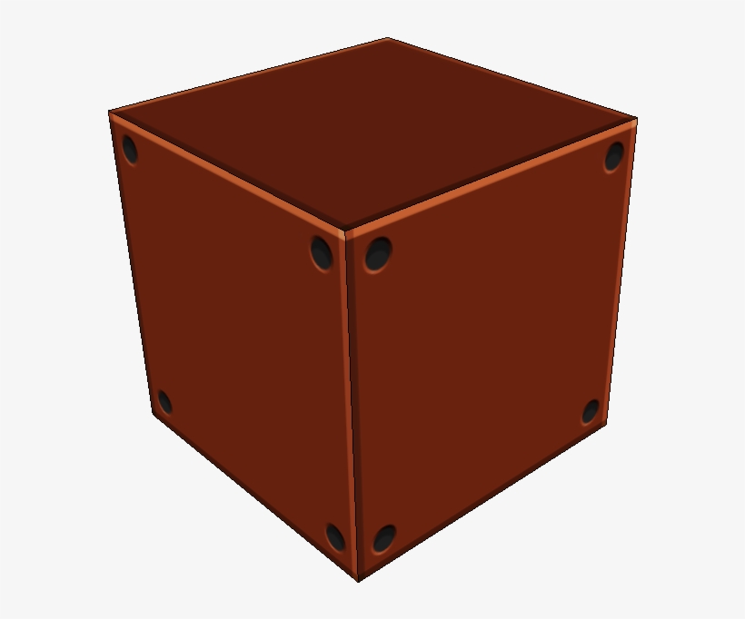 Used Block 3d Model - Used Block Mario, transparent png download