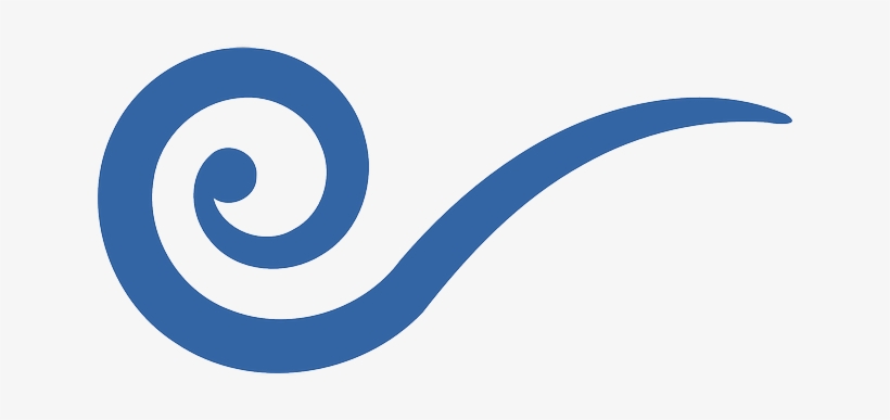 Water Symbol - Swirl Shapes Clip Art, transparent png download