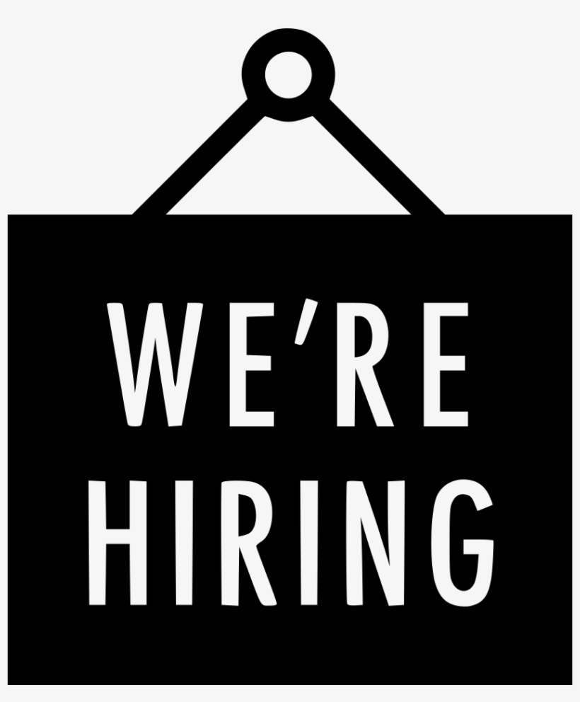 We Are Hiring Sign - Literature, Literary Theory And Literary Criticism:, transparent png download