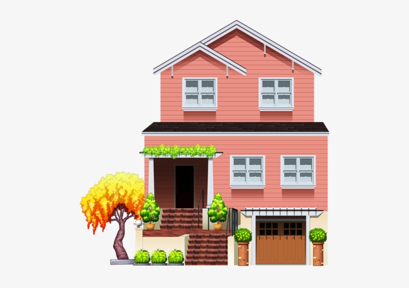 Instant Access To Woodworking Designs, Diy Patterns - Pink House Clipart, transparent png download