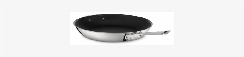 All Clad 14 Inch Non-stick Fry Pan - All-clad 4114 Ns R2 Stainless Steel Tri-ply Bonded, transparent png download
