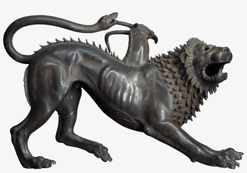 Chimera Of Arezzo, 400 Bce The Etruscans, - Chimera Of Arezzo, transparent png download