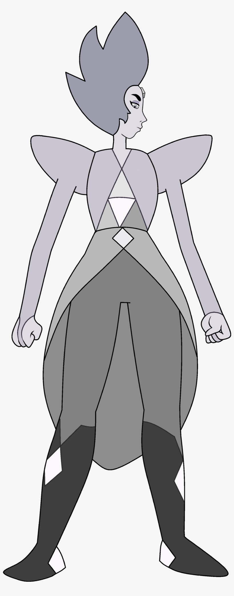 11, January 10, 2016 - Steven Universe Diamante Branco, transparent png download