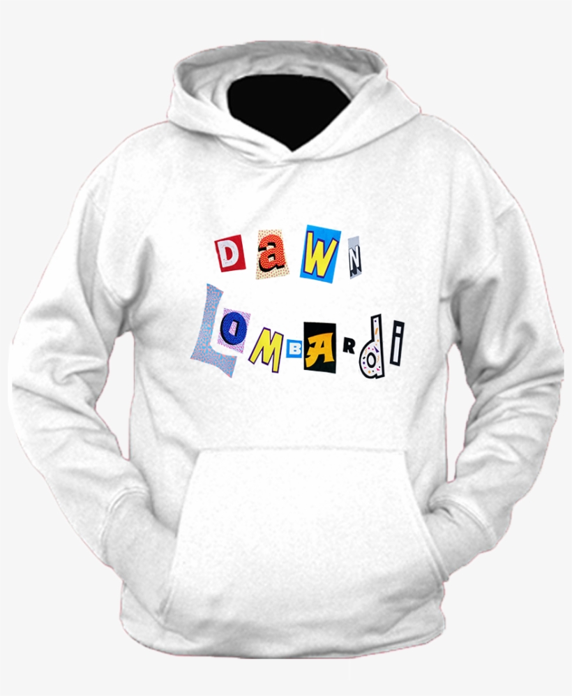 Image Of Dawn Lombardi Ransom Note Hoodie Xl - Harley Davidson , Motorcycle , Hoodie , Hoody , Free, transparent png download