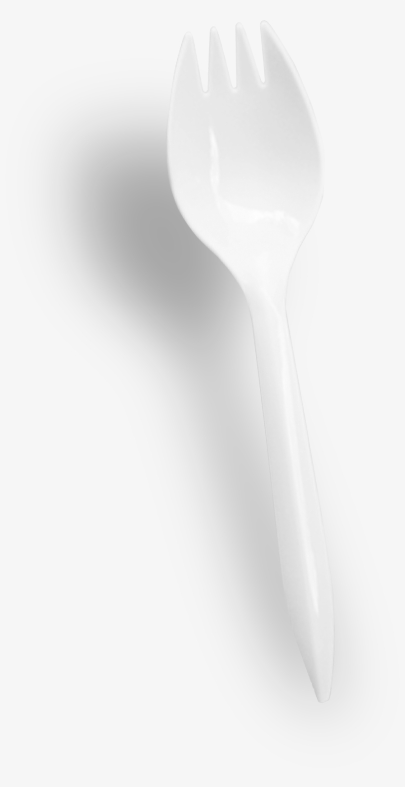 Restaurant Direct's Medium Weight White Poly Spork - Still Life Photography, transparent png download