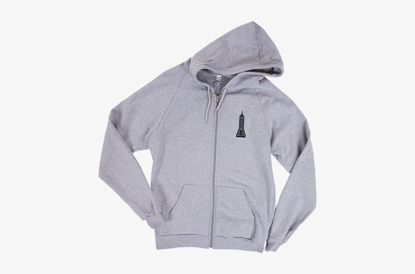 Image Of Empire State Hooded Sweatshirt - Sweatshirt, transparent png download
