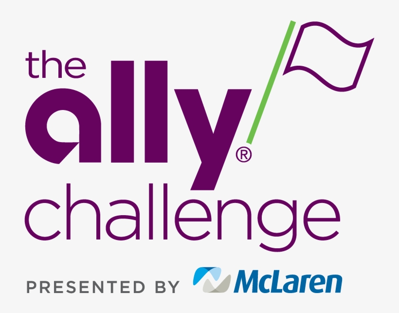 Ally Challenge Logo Rgb Stack Mclaren - Ally Challenge Logo, transparent png download