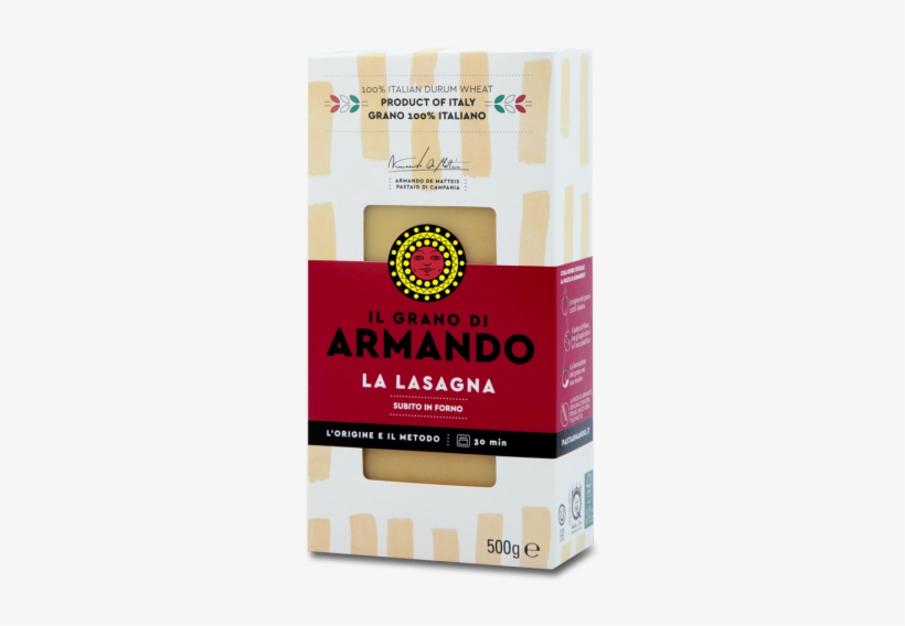 Pasta Armando La Lasagna 500g, transparent png download