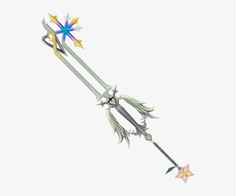 Two Hearts, Symbolic Of Kairi's Status As A Princess - Kingdom Hearts Oathkeeper Keyblade, transparent png download