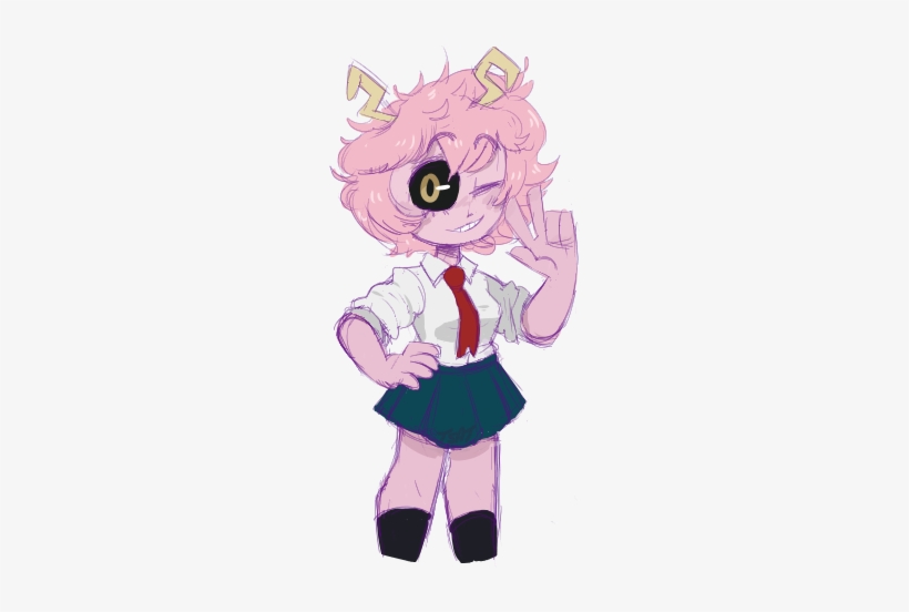 I Think You Meant Best Girl Ashido - Cartoon, transparent png download
