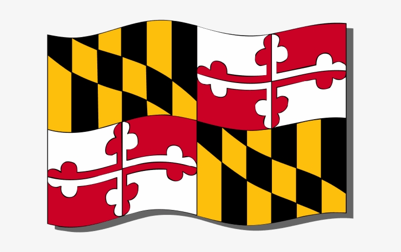 146 Cumberland St - Maryland State Flag, transparent png download