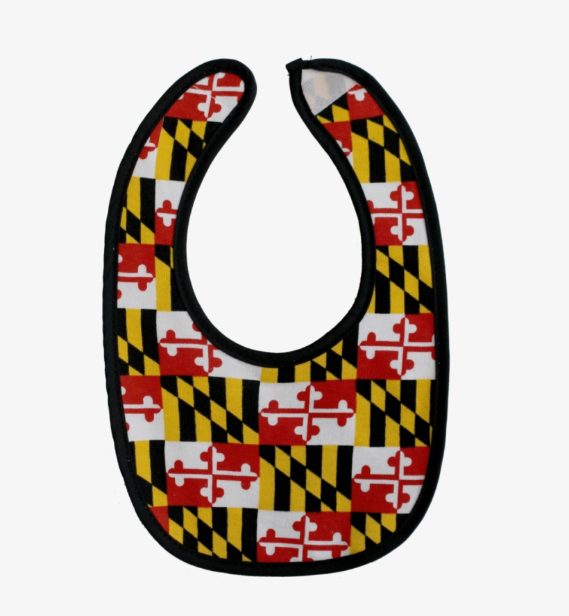 Maryland Flag / Baby Bib - Maryland Flag - 8x12", transparent png download