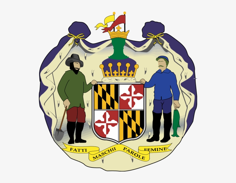 Maryland's Coat Of Arms - Maryland General Assembly Logo, transparent png download