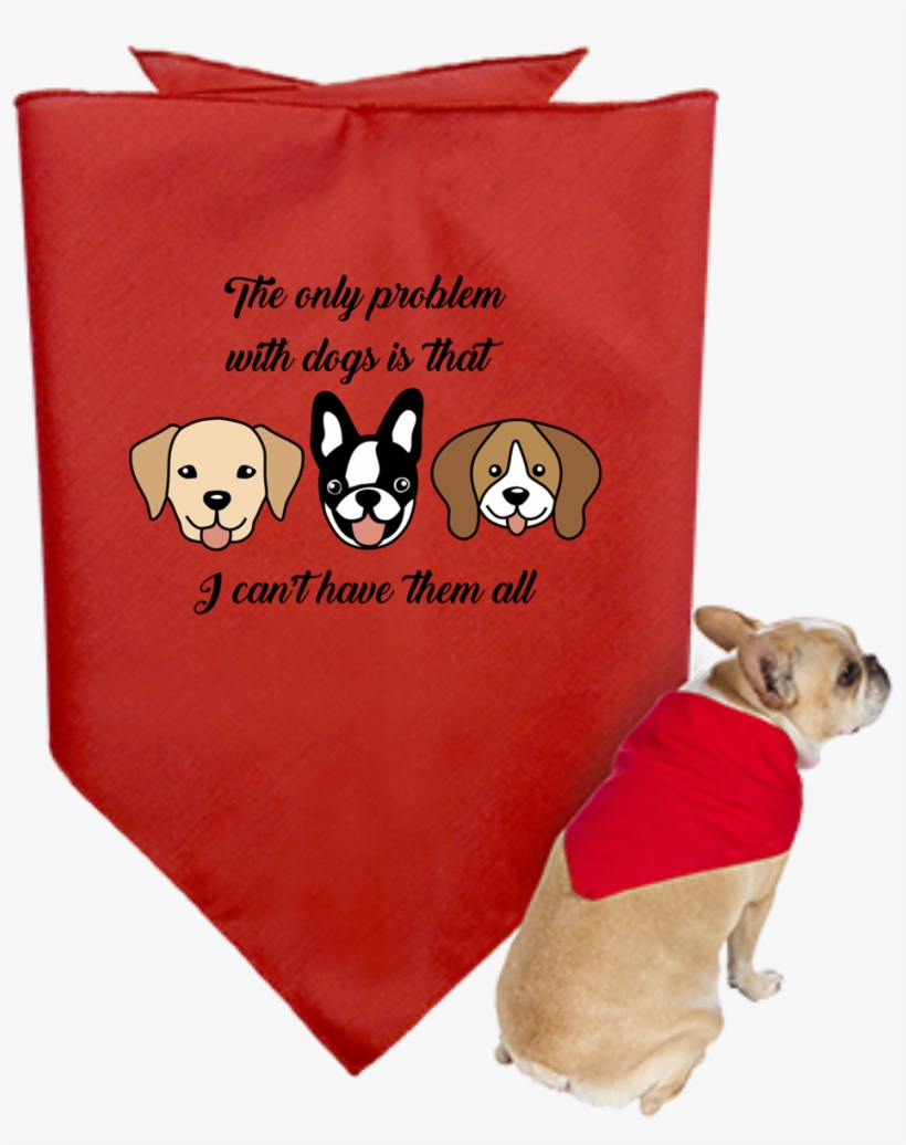 All Dogs Bandana - Customcat Hustle Until - Doggie Bandana Wht, transparent png download