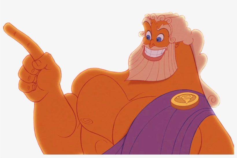 Cliparts De La Versión Disney Del Dios Del Monte Olimpo - Zeus Dios Disney, transparent png download