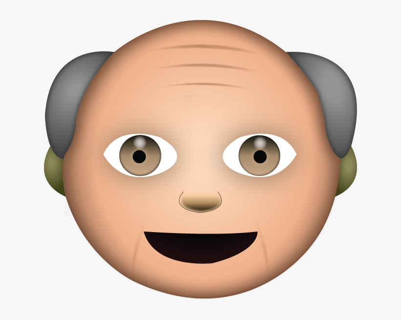 Download Ai File - Emoji Grandma And Grandpa, transparent png download