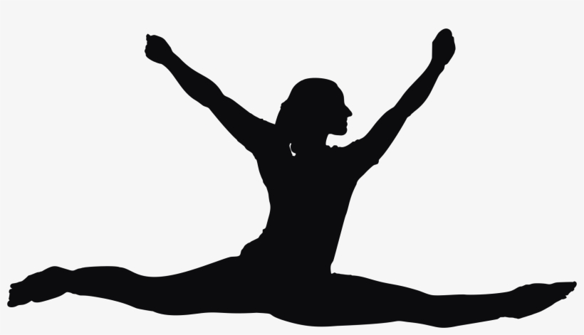 This Free Icons Png Design Of Female Performer Silhouette, transparent png download