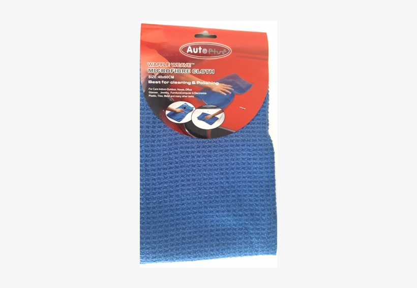 Autoplus Microfiber Cloth - Auto Plus Microfiber Cloth With Waffle Weave, transparent png download