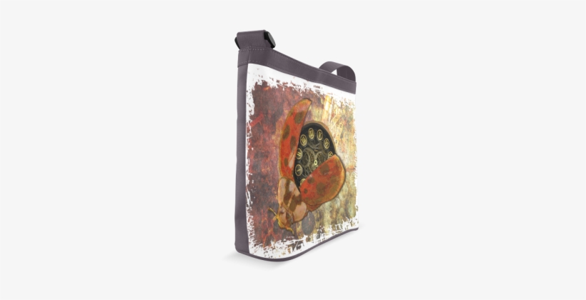 Steampunk Ladybug Crossbody Bags - Watercolor Paint, transparent png download