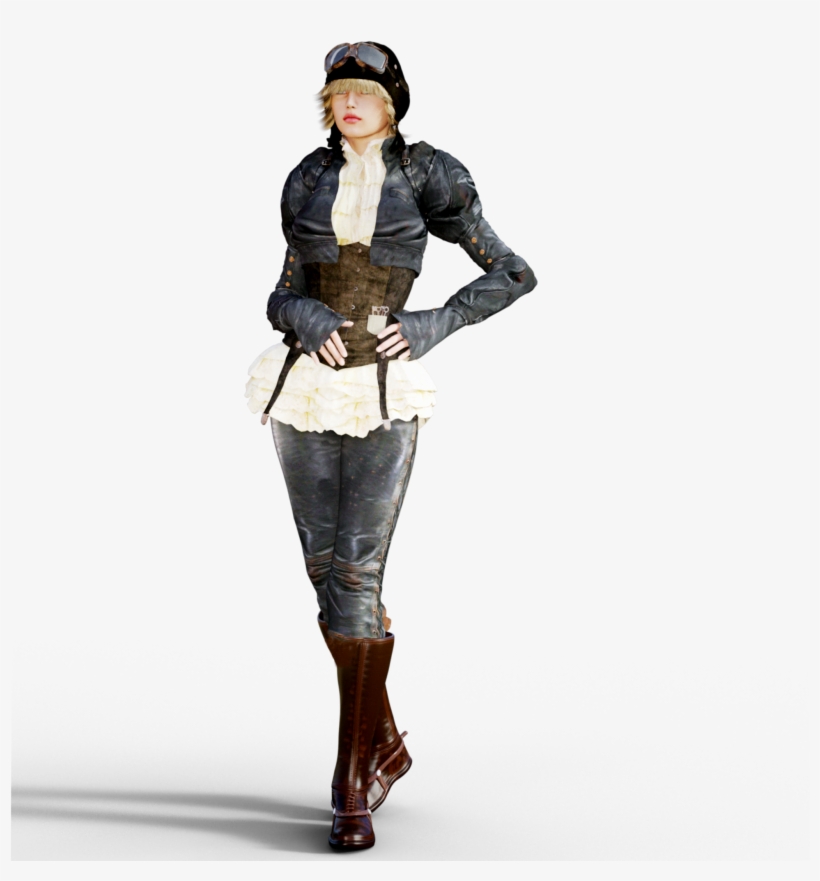 Woman Steampunk Fantasy Free 1572877 - Girl, transparent png download