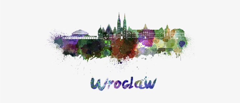 Bleed Area May Not Be Visible - Wroclaw Skyline, transparent png download