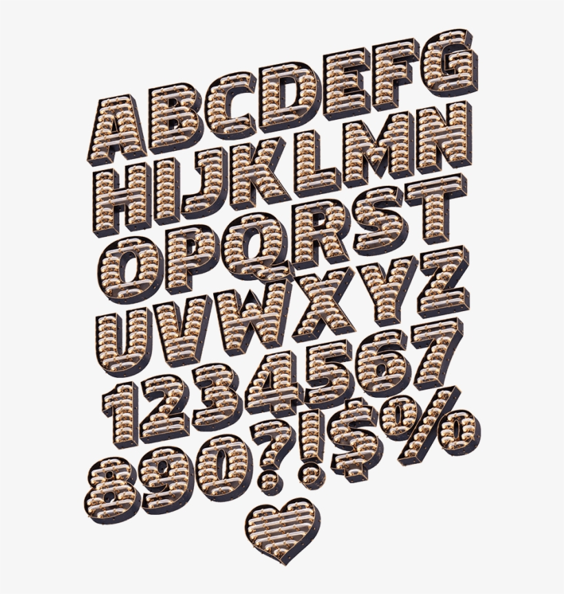 Steampunk Renaissance Font - Illustration, transparent png download