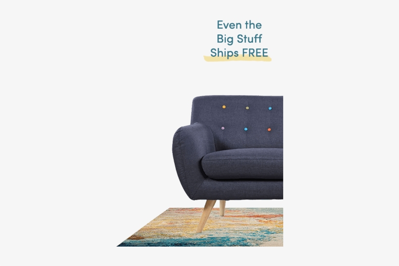 See All Furniture - Everly Quinn Spadaro Upholstered Platform Bed, transparent png download
