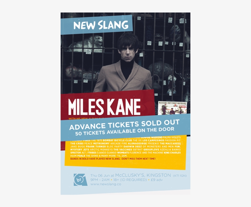 Miles Kane / New Slang - Don't Forget Who You, transparent png download