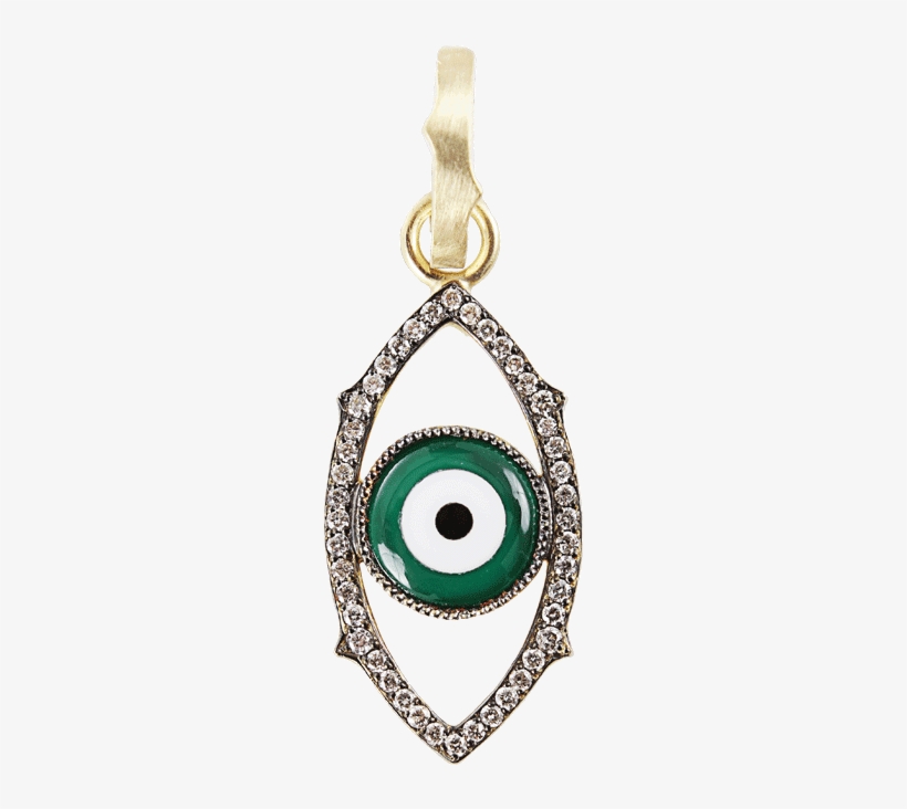 Agate Evil-eye Pendant - Locket, transparent png download