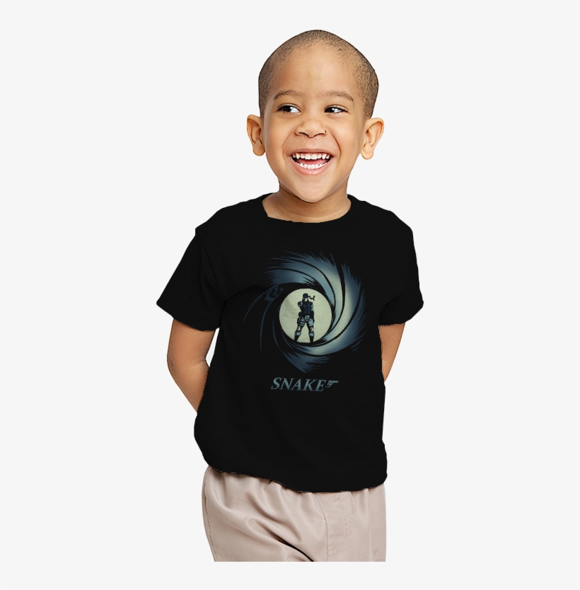 Snake, Solid Snake - Ript Apparel Super Link Bros - Youth Navy, transparent png download
