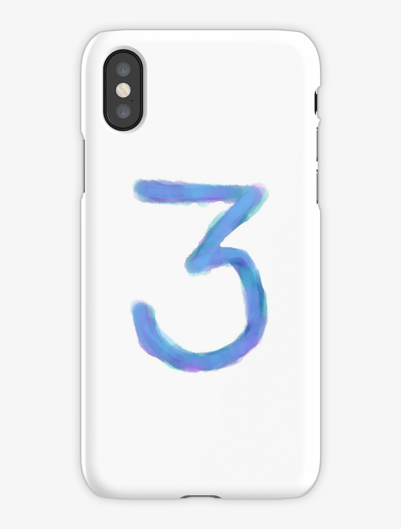 Chance The Rapper 3 Watercolor Iphone X Snap Case - Nanatsu No Taizai Case, transparent png download