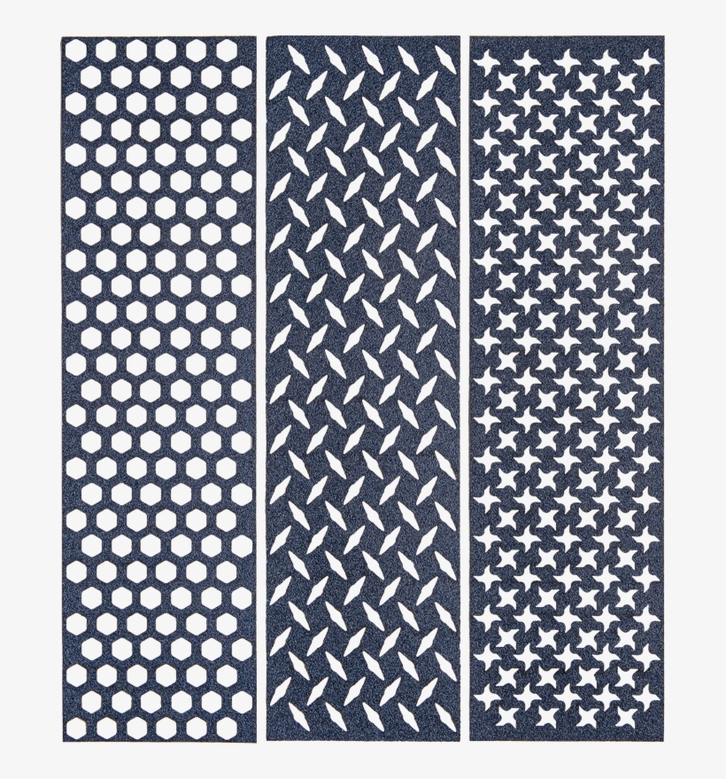 Lokton 40" Sheets Honeycomb, Metal Plate, Ninja Star - Grip Tape, transparent png download