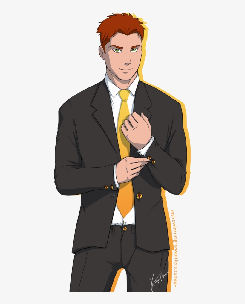 Kid Flash Is A Founding Member Of The Team - Wally West Young Justice Fan Art, transparent png download