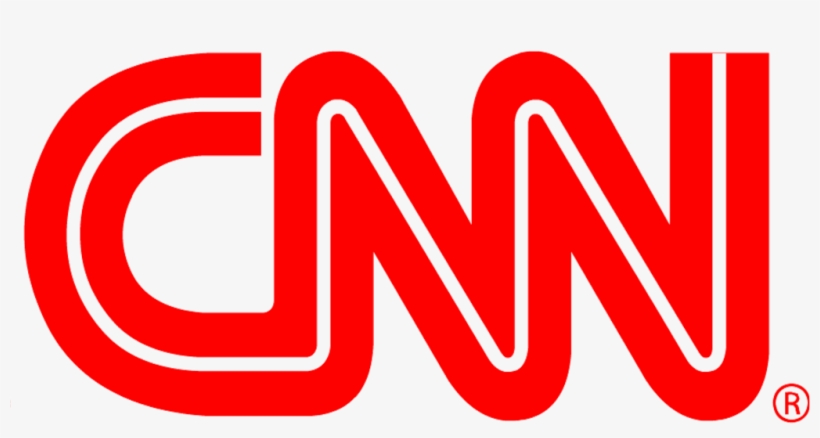 Cnn Logo Black White, transparent png download