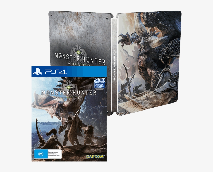 Monster Hunter World Ps4 Case, transparent png download