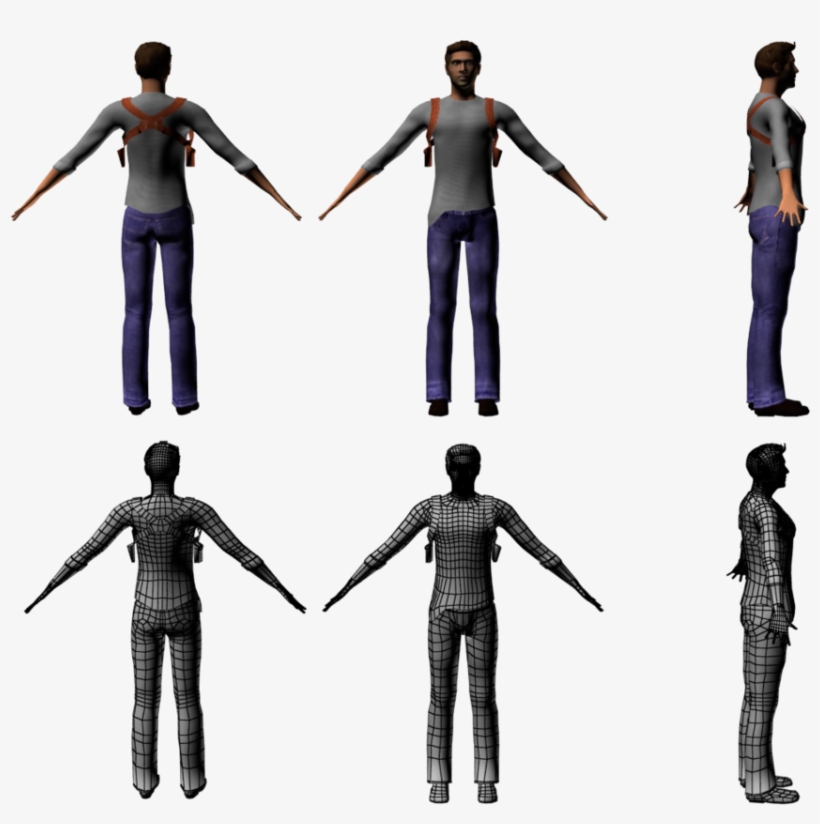 Nathan Drake - Standing, transparent png download