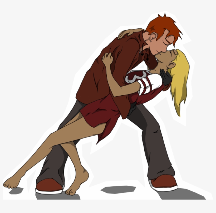 Here's Your Valentine By Blueyedblonde On Deviantart - Wally And Artemis Kissing, transparent png download