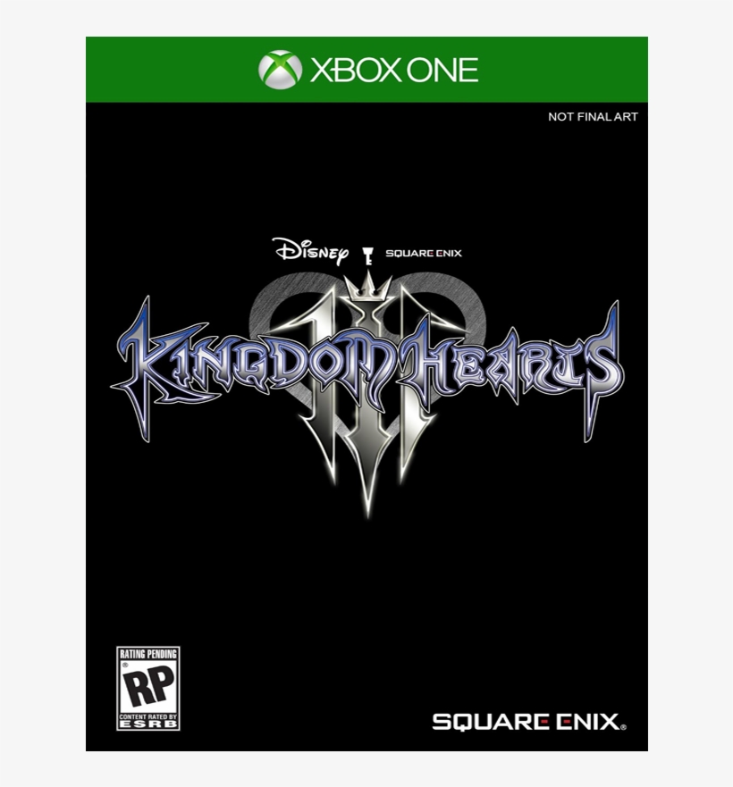 Xbox One Kingdom Hearts Iii - Kingdom Hearts 3 Xbox One Cover, transparent png download