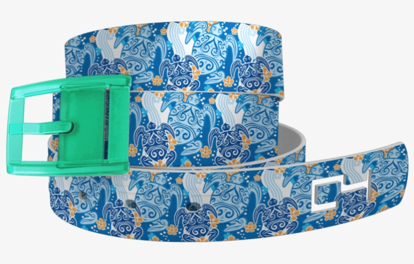 Sea Turtles Blue Classic - Belt, transparent png download