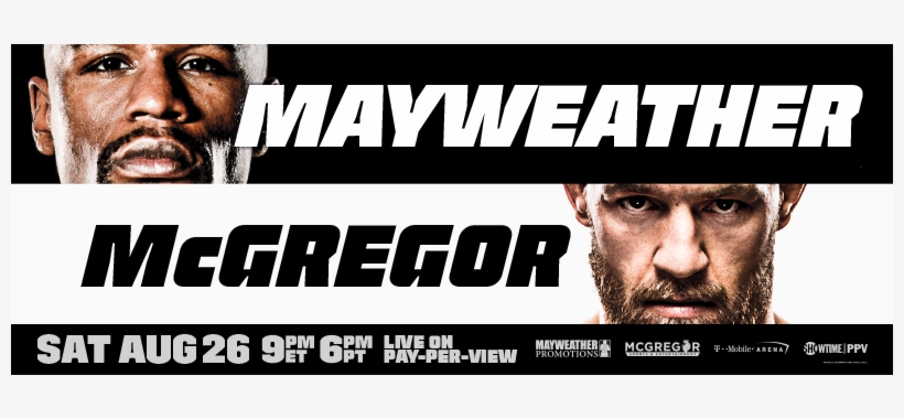 Conor Mcgregor Vs Floyd Mayweather - Fight Night Mayweather Vs Mcgregor, transparent png download