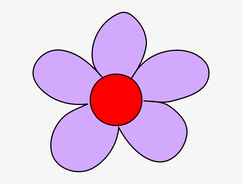 How To Set Use Light Purple Flower Clipart, transparent png download
