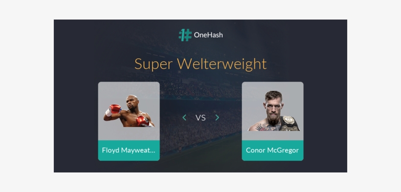 Mayweather-mcgregor - Mixed Martial Arts, transparent png download