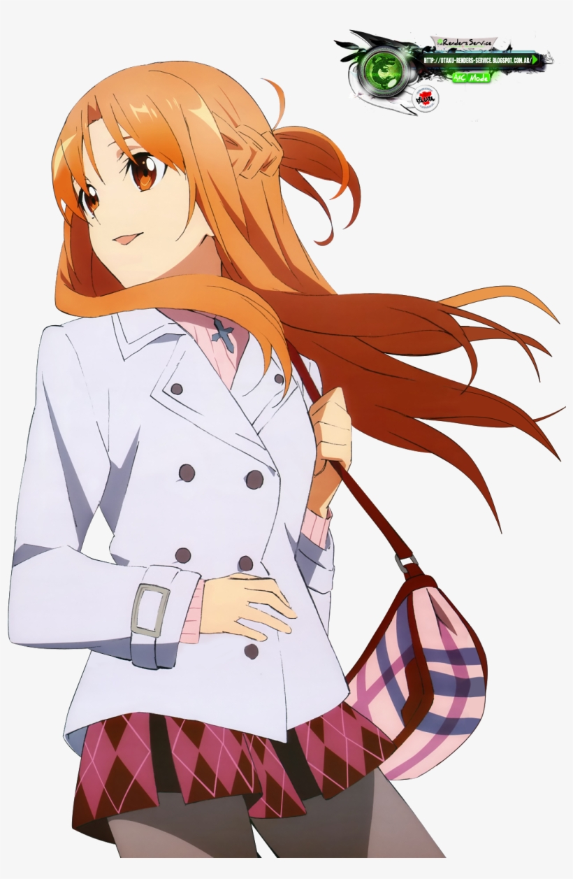 Kawaii Winter V2 - Kirito And Asuna Winter, transparent png download