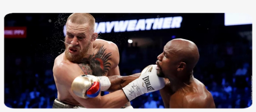Conor Mayweather - Mayweather Vs Mcgregor, transparent png download