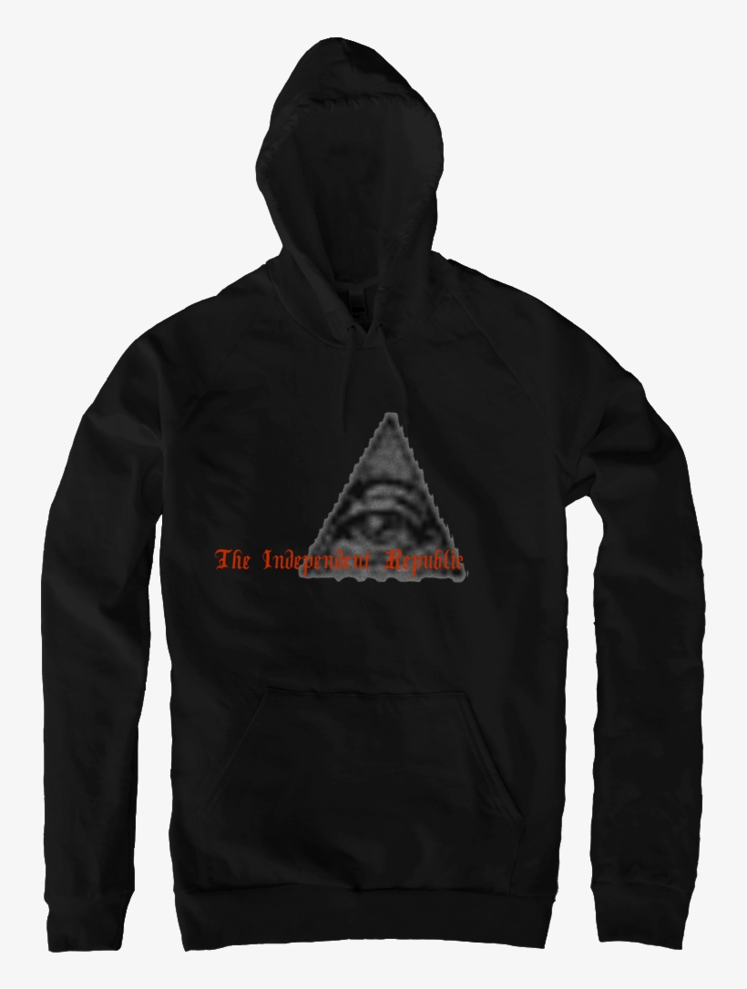 Independent Republic And All Seeing Eye - Parsons The New School Hoodie, transparent png download