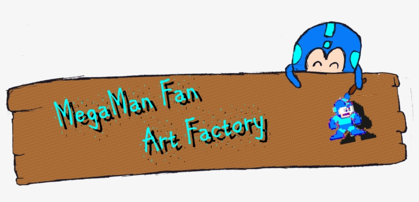 Megaman Fan Art Factory - Art, transparent png download